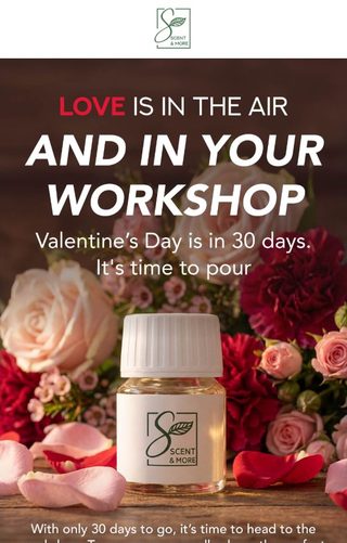 Email Scent & More : Saint-Valentin