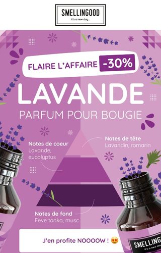 Email Smellingood : Lavande